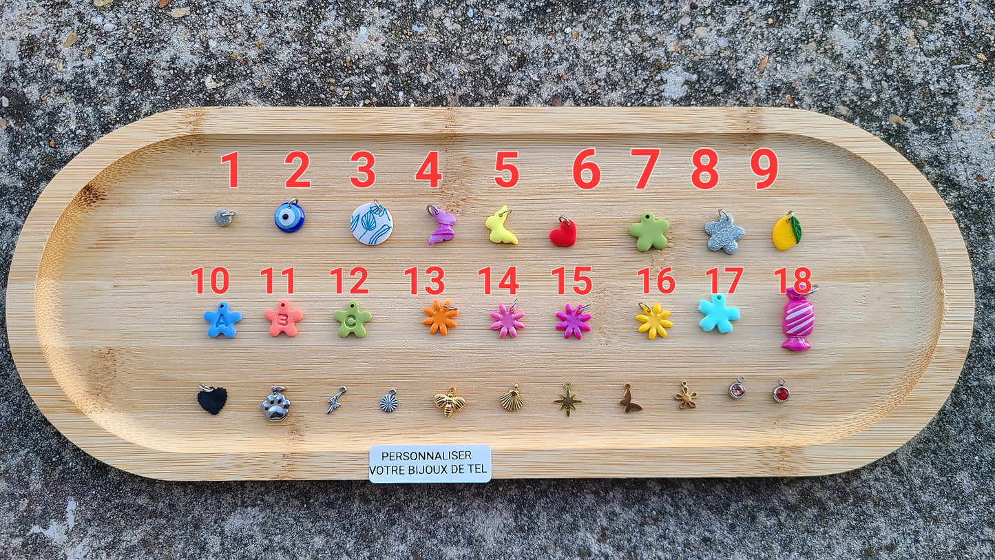 BIJOUX DE TÉLÉPHONE