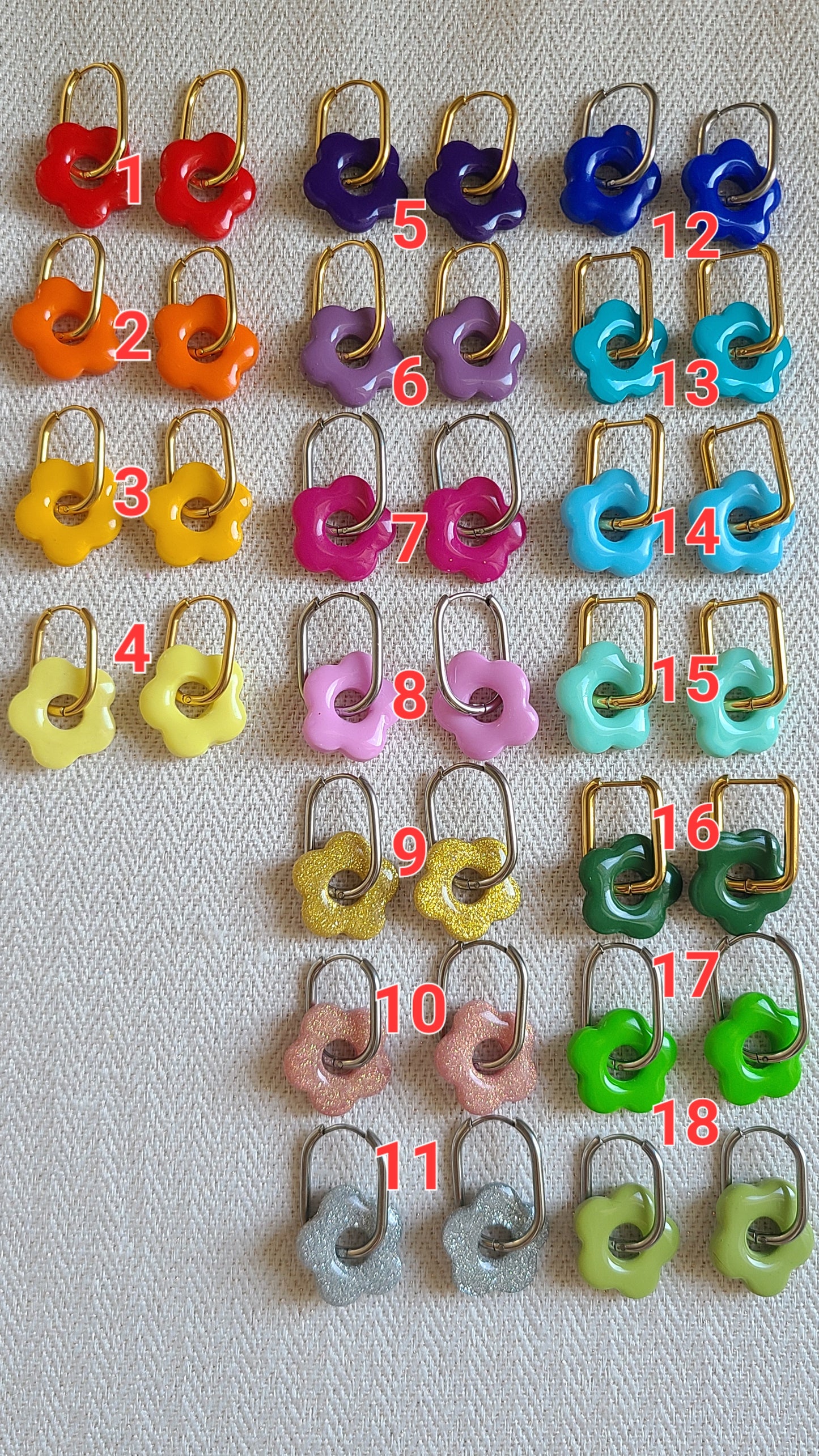 CREOLES MAYAR + PAMPILLES