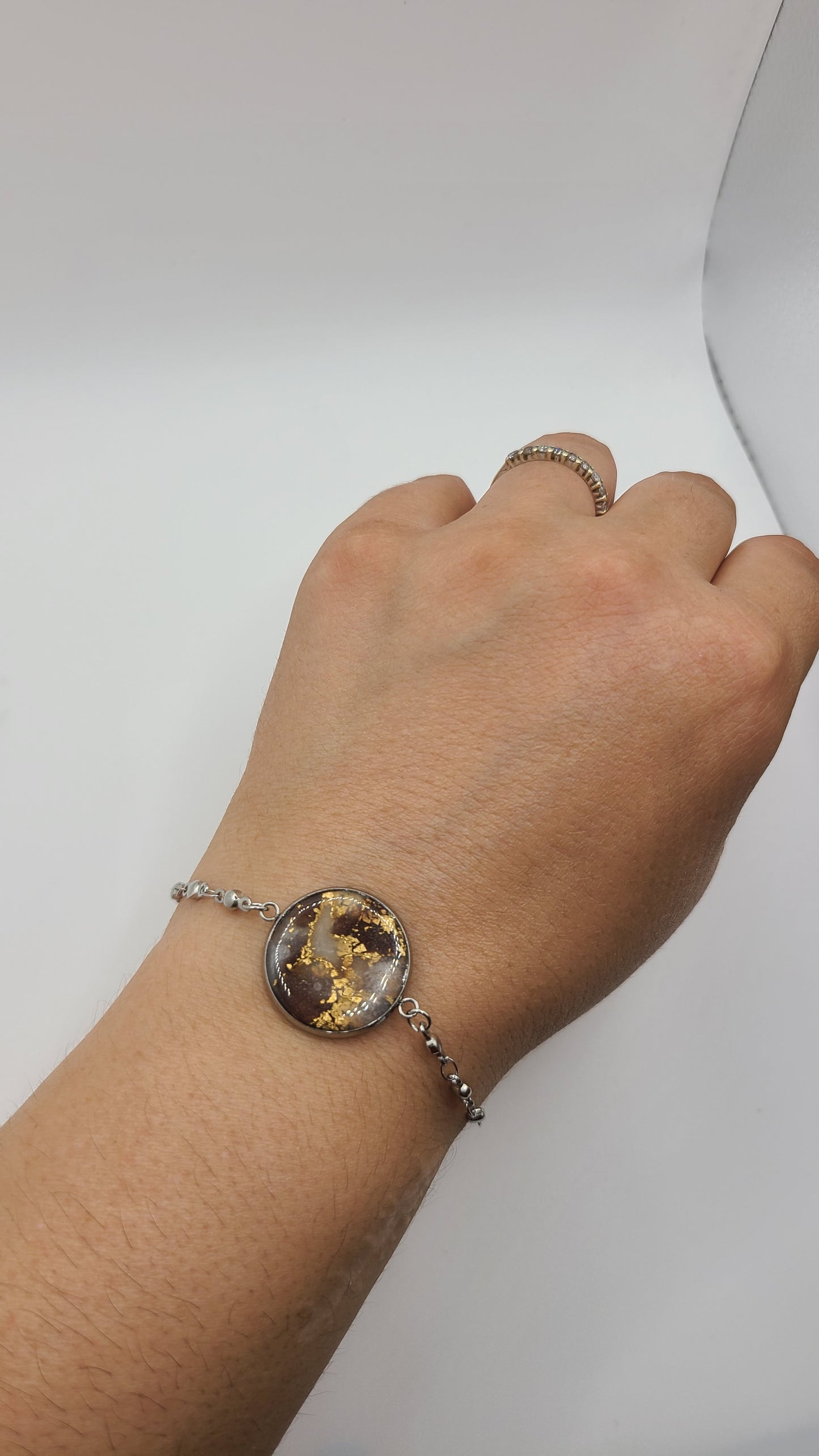 Bracelet effet pierre