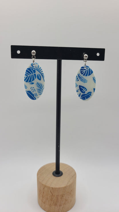 Boucle d'oreille Athéna