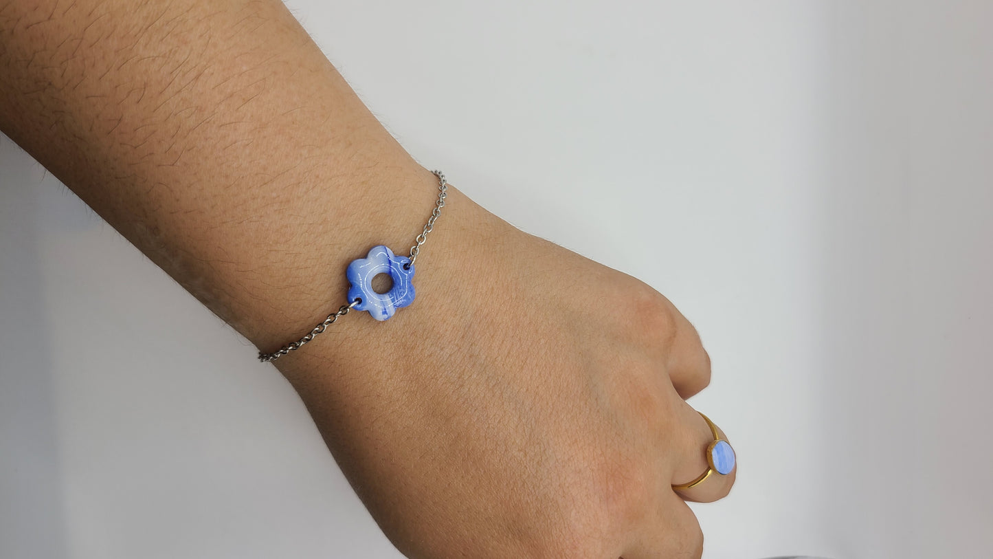 Bracelets argentés