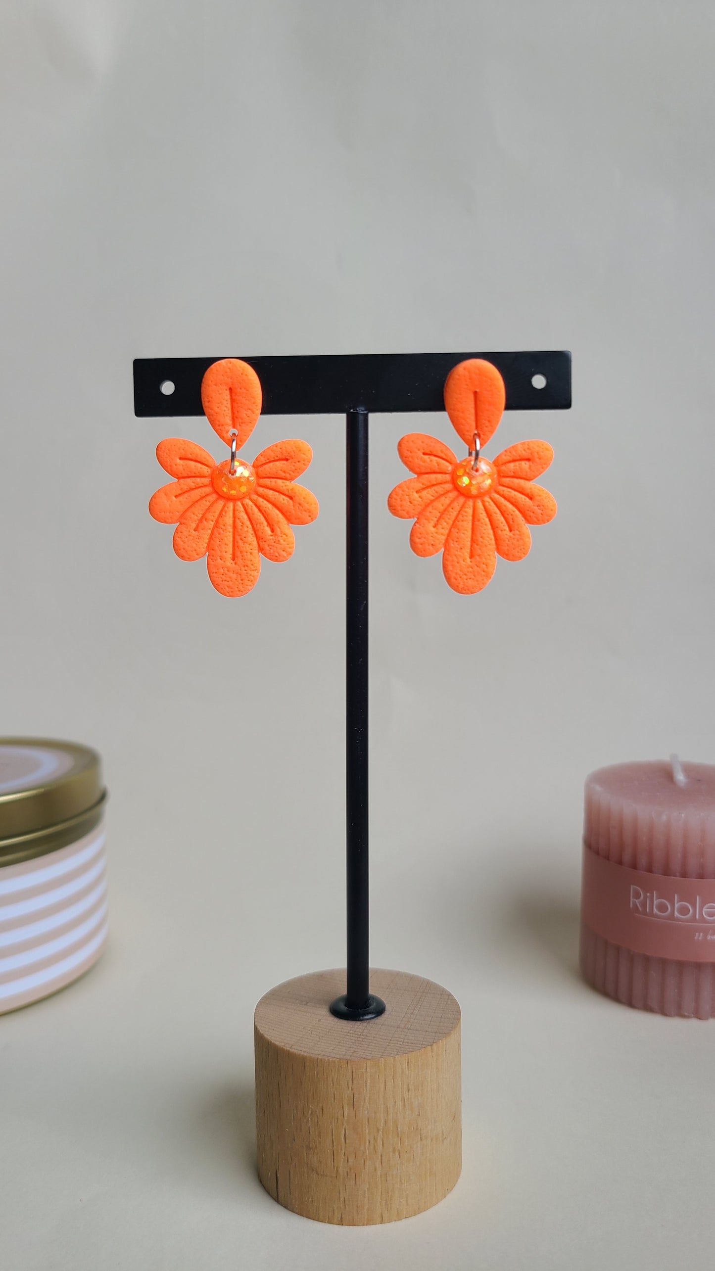 Boucles d'oreilles Rozie