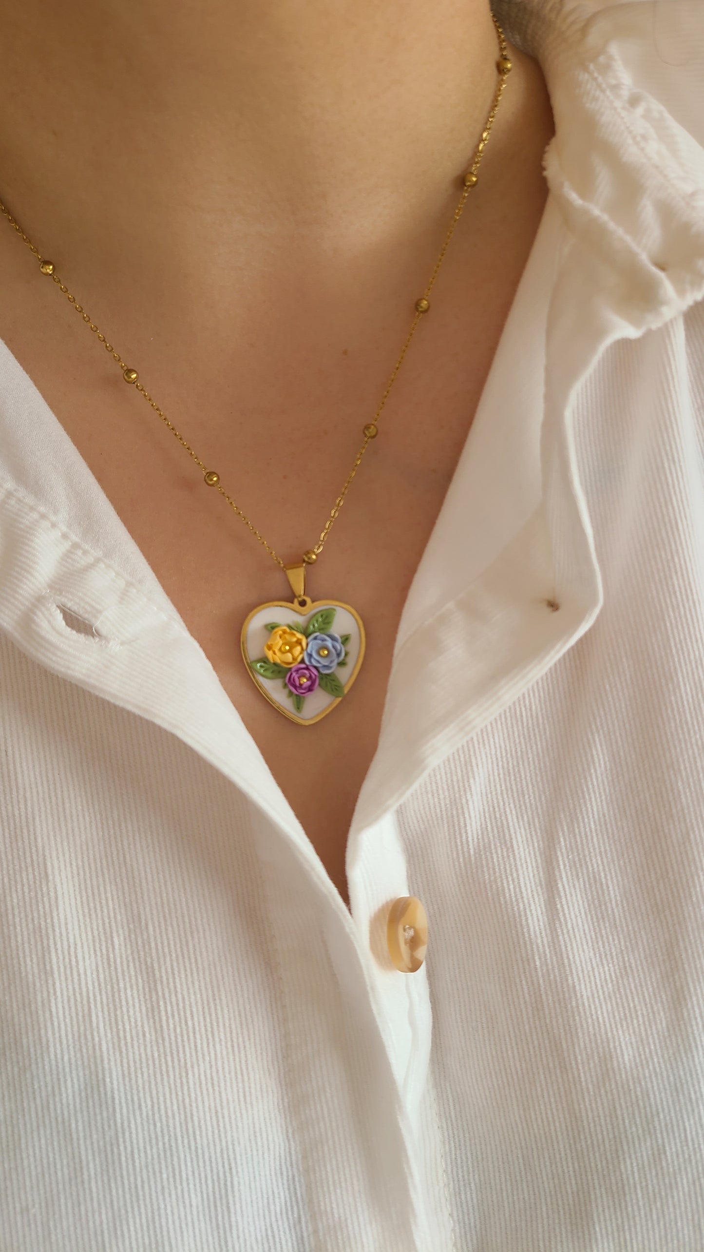 Collier Floral