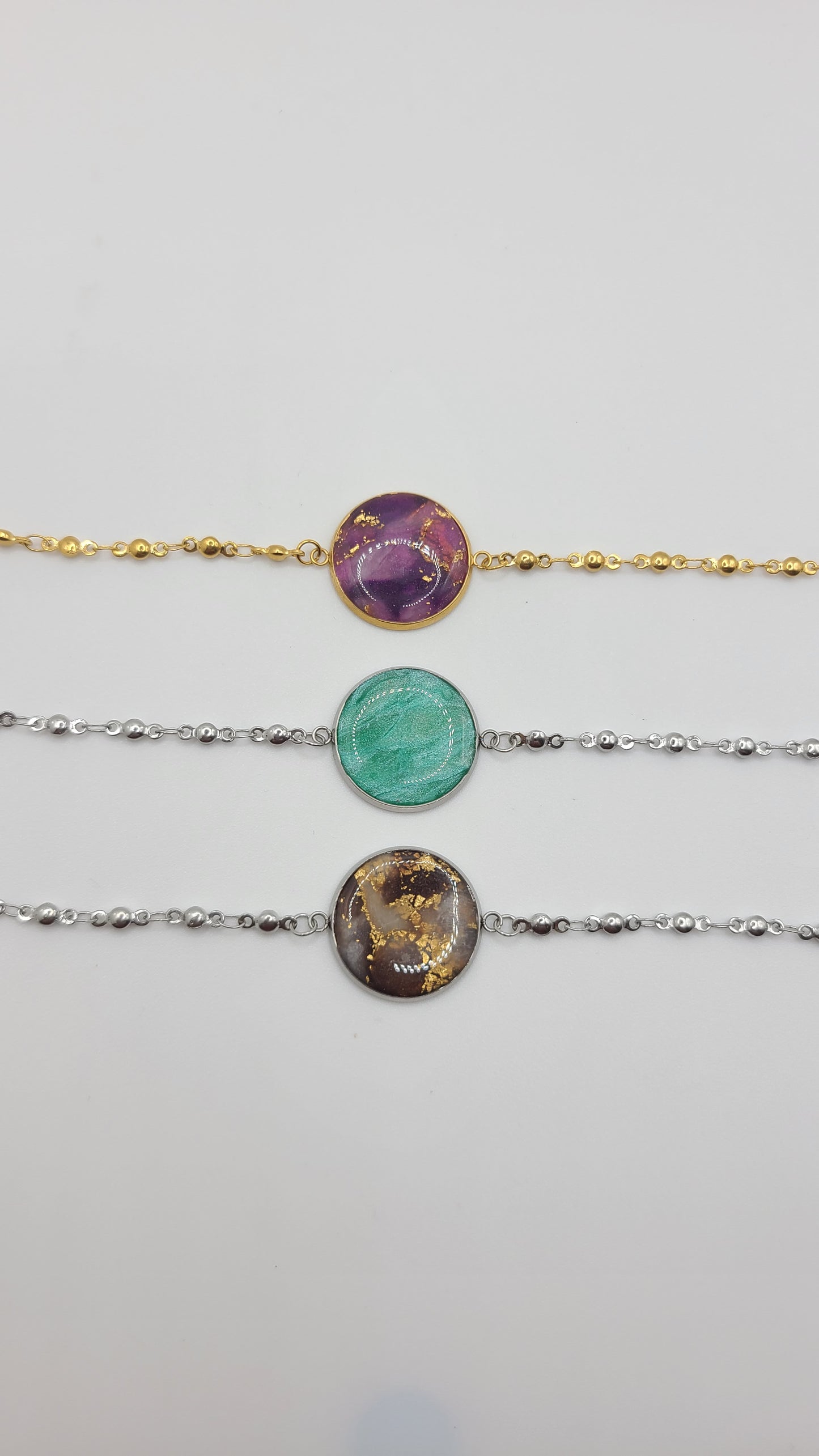 Bracelet effet pierre
