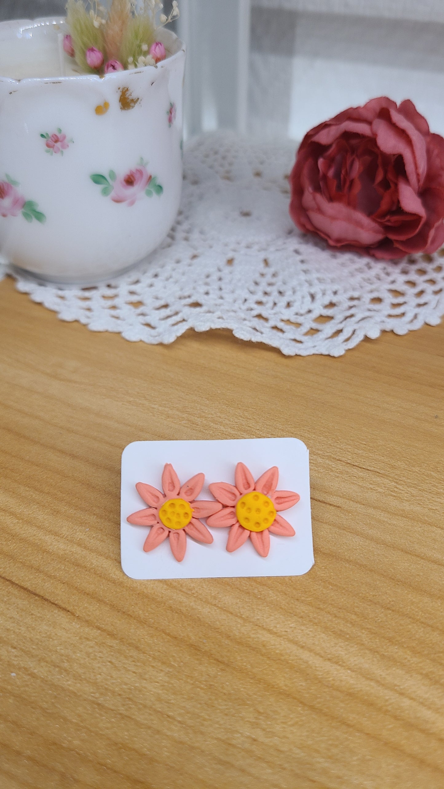 Boucles d'oreilles Flora