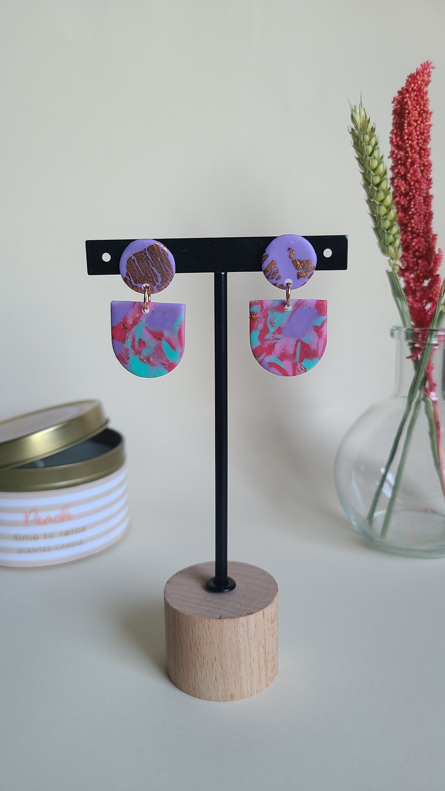 Boucles d’oreilles Sylvie