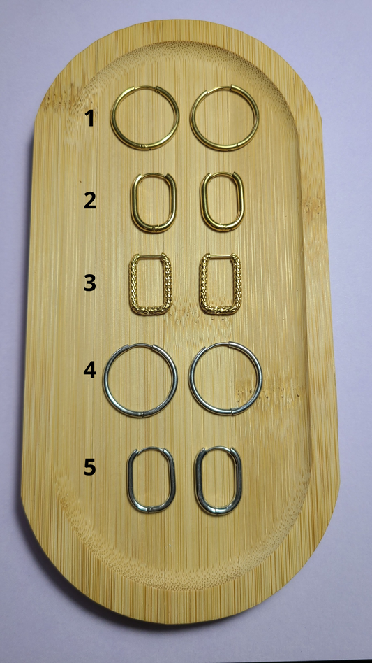 CREOLES Acier inoxydable