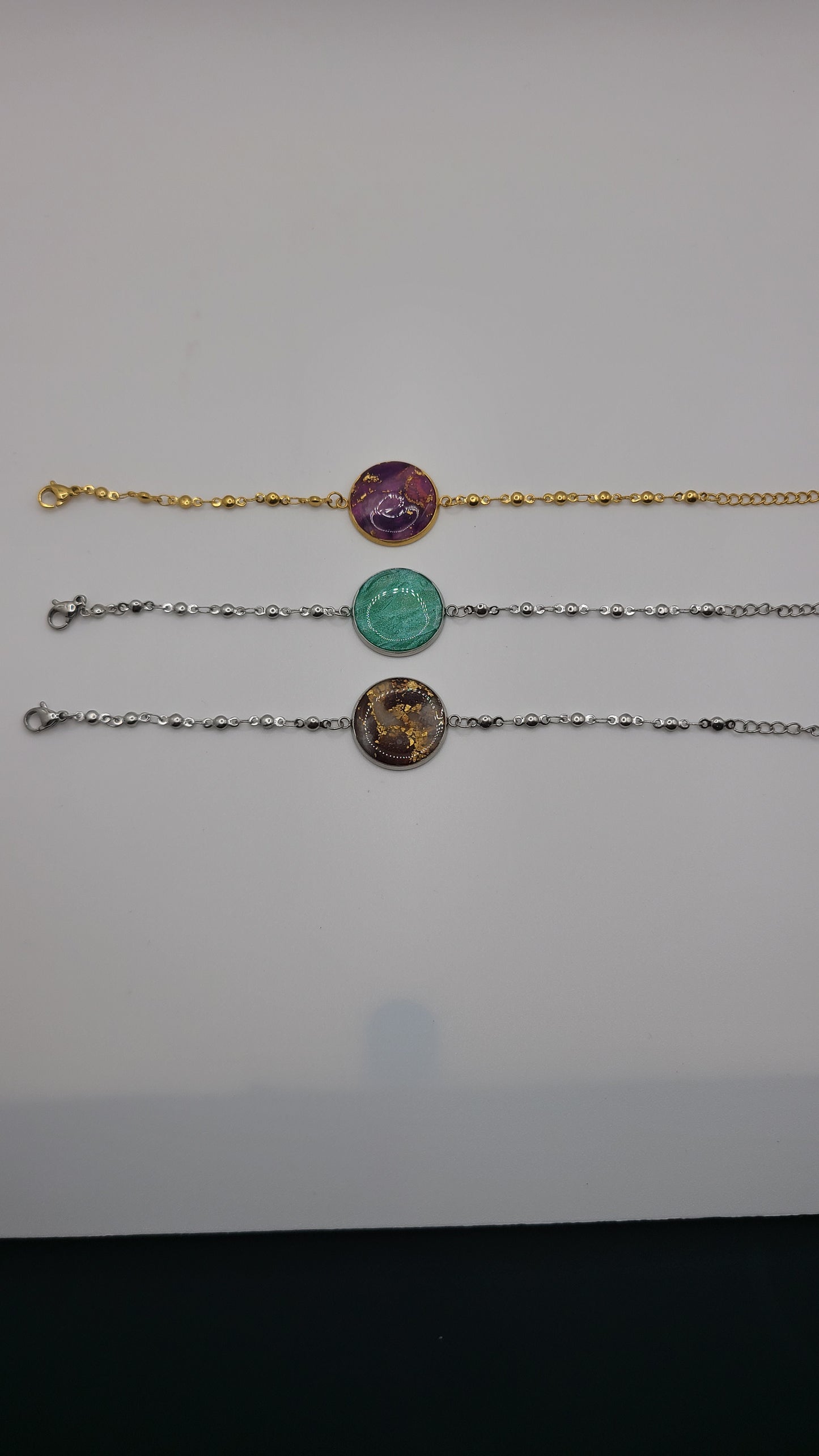 Bracelet effet pierre