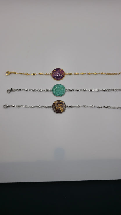Bracelet effet pierre